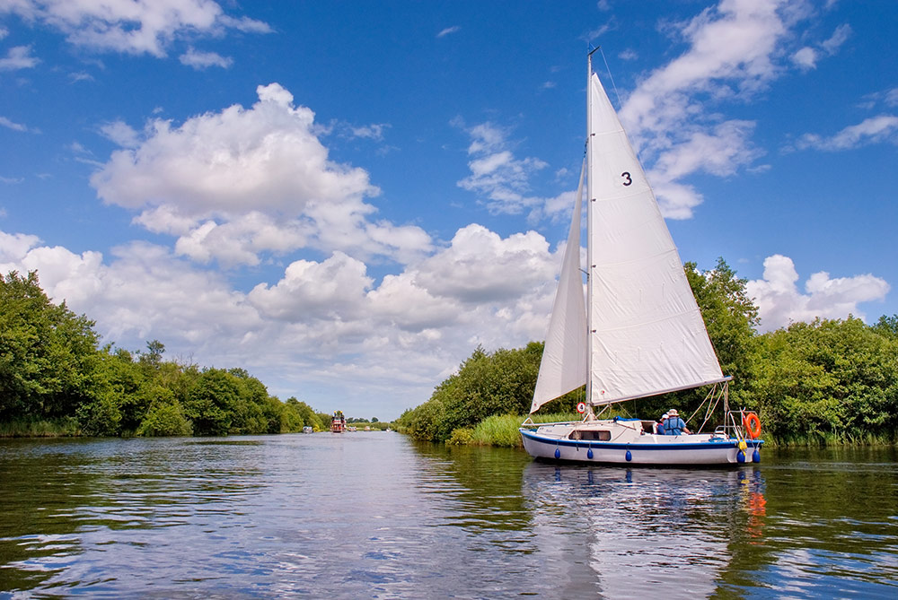 Sailing on the Broads